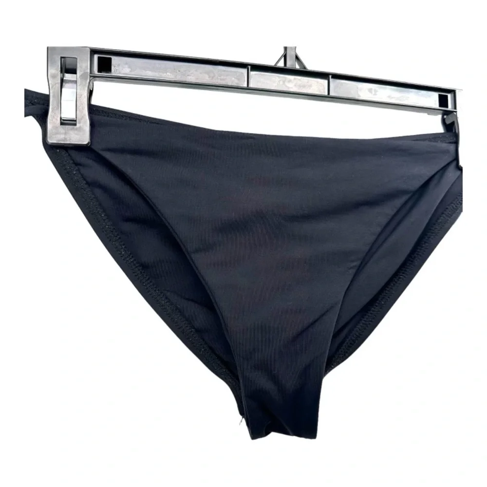 l*space Black Side-Tie Bikini Bottoms